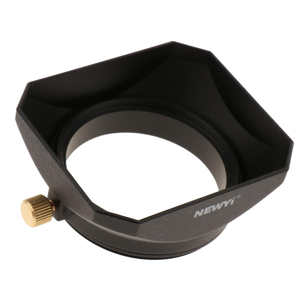 Phép Lạ Chiếu 52mm Lens Hood Vuông cho MÁY ẢNH DSLR Máy Ảnh Không Gương Lật Tấm Bảo Vệ Bộ Phụ Kiện