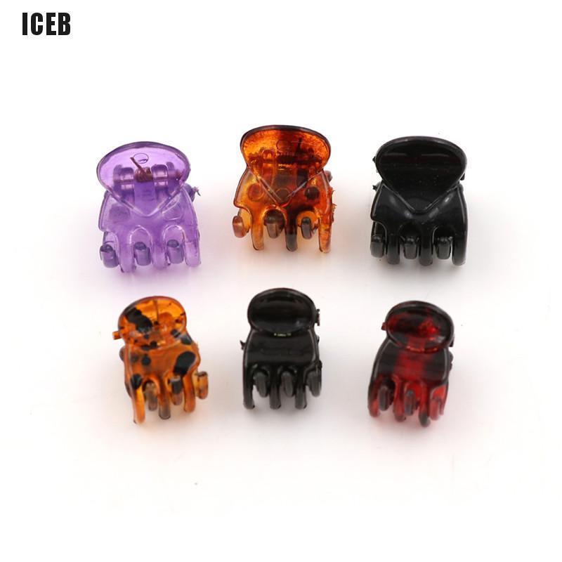 Set 12 Kẹp Tóc Nhựa Màu Đen