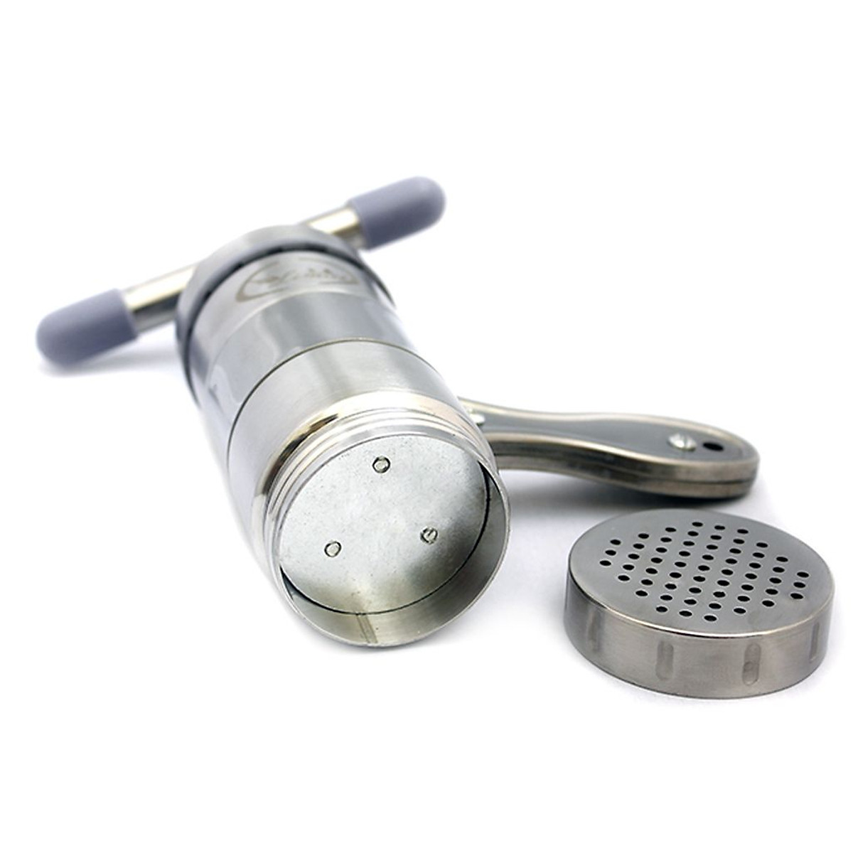 Khuôn Làm Bún Inox Cầm Tay ,Dụng Cụ Ép Bánh Canh , Bánh Lọt , Sợi Phở , Khoai Tây Nghiền Đa Năng - Hàng Loại 1 - Chính Hãng MINIIN