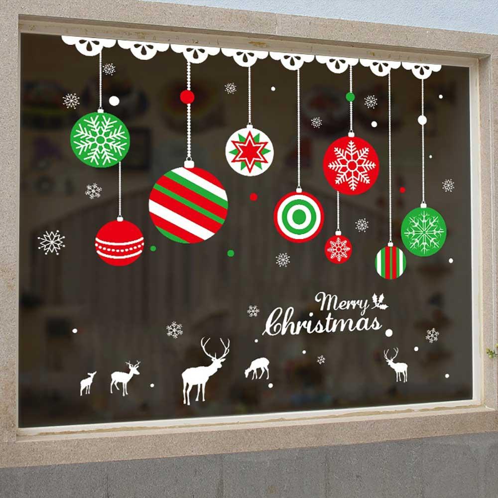 DECAL TRANG TRÍ NOEL 2 MẶT 2021 SỐ 33