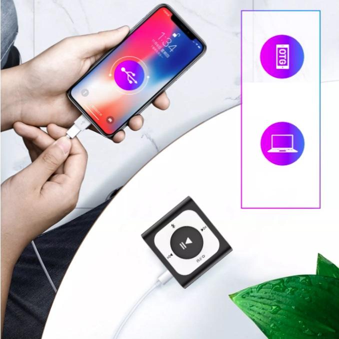 Máy nghe nhạc MP3 MP4 bluetooth RUIZU X66 - Hàng chính hãng