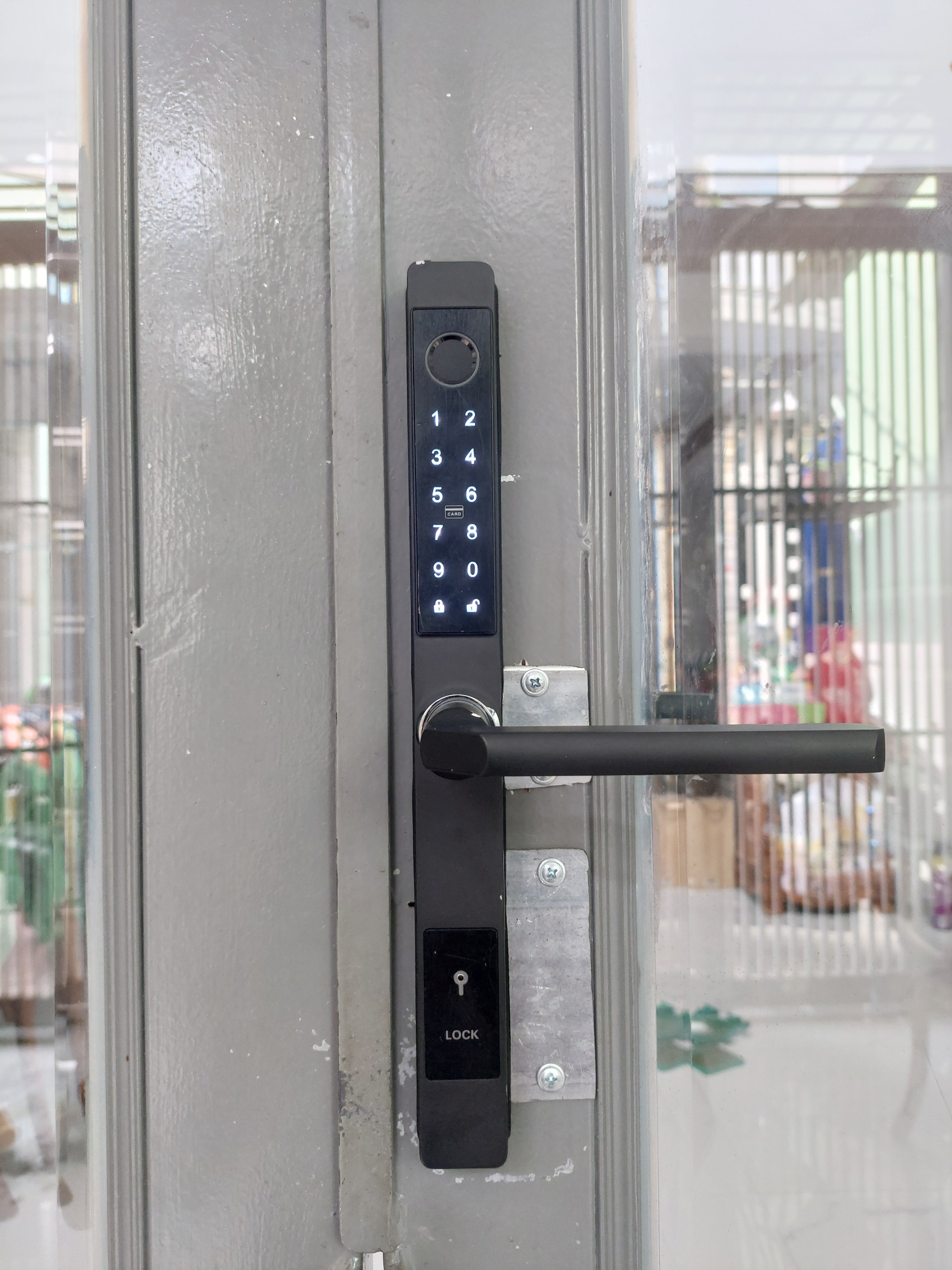 Khoá vân tay wifi cửa nhôm E69S