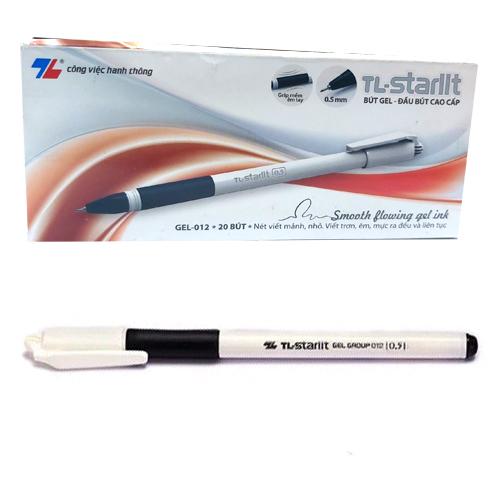 Hộp 20 Bút Thiên Long Gel TL-012 Starlit - Màu Đen