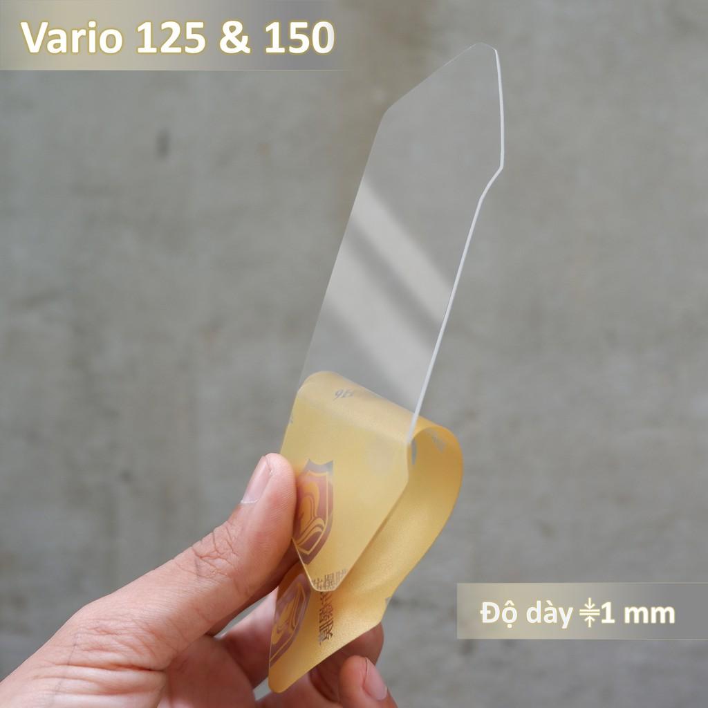Miếng dán bảo vệ mặt đồng hồ dành cho xe Vario 125 &amp; 150