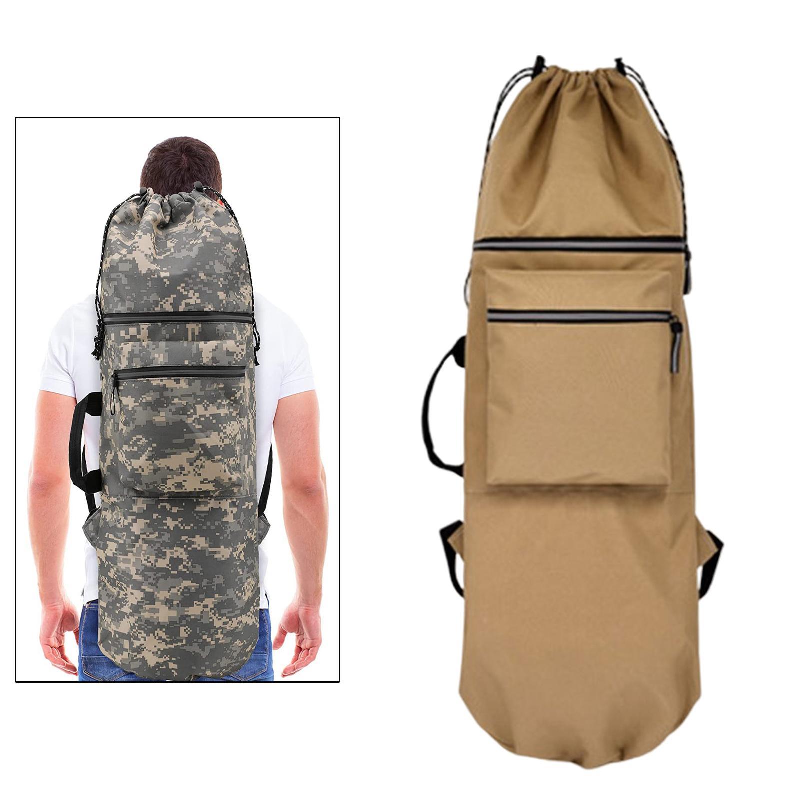 Longboard Skateboard Bag Shoulder Bag Carrier Waterproof 600D Oxford Cloth
