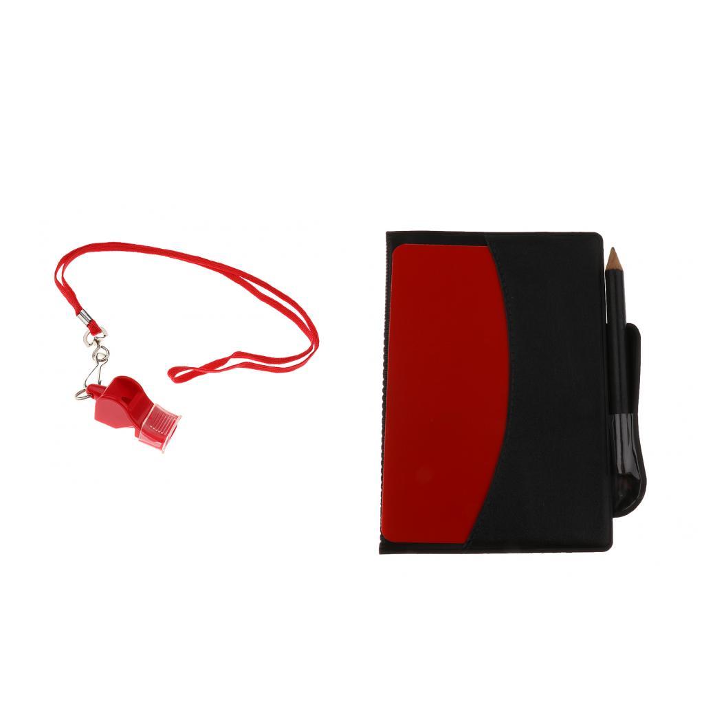 2xSoccer Referee Whistle Team Sports / Survival Camping Hiking Red