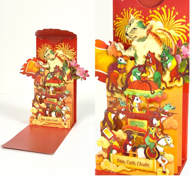 SET BAO LÌ XÌ 3D CAO CẤP 2026 – MS002