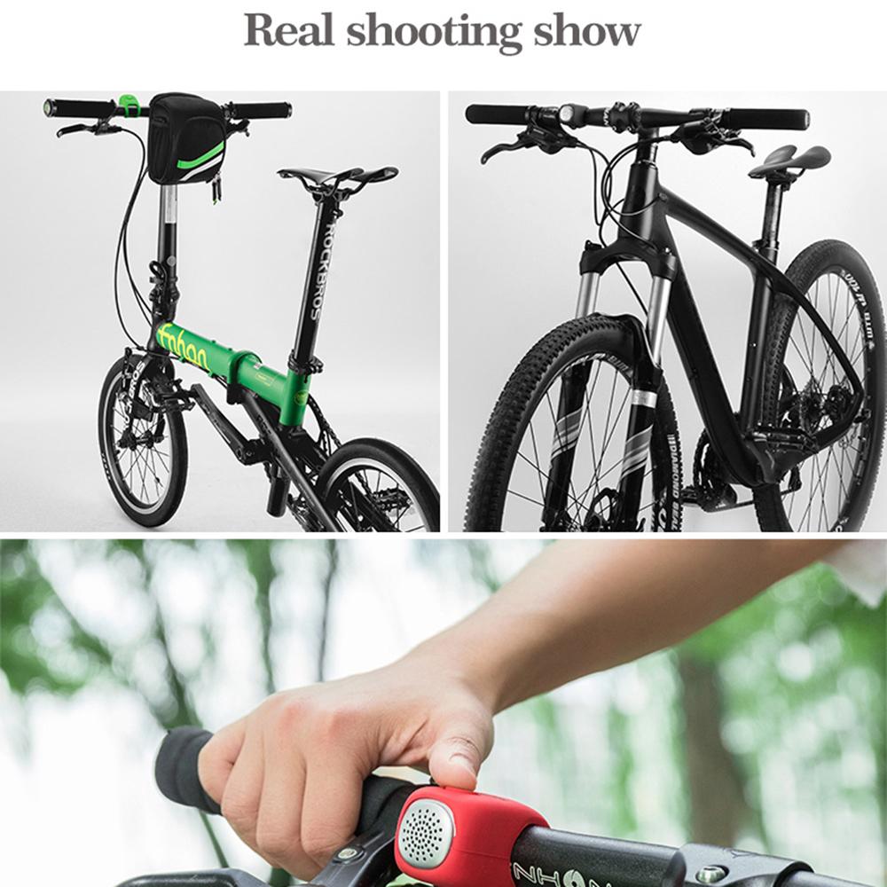 Chuông xe đạp bằng điện ROCKBROS MTB, Chất liệu silicone, tiết kiệm điện