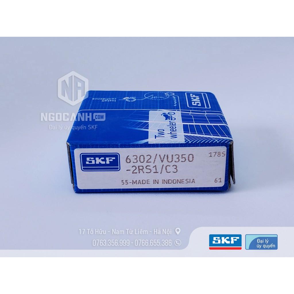 Bạc đạn xe máy SKF 6302/VU350-2RS1/C3