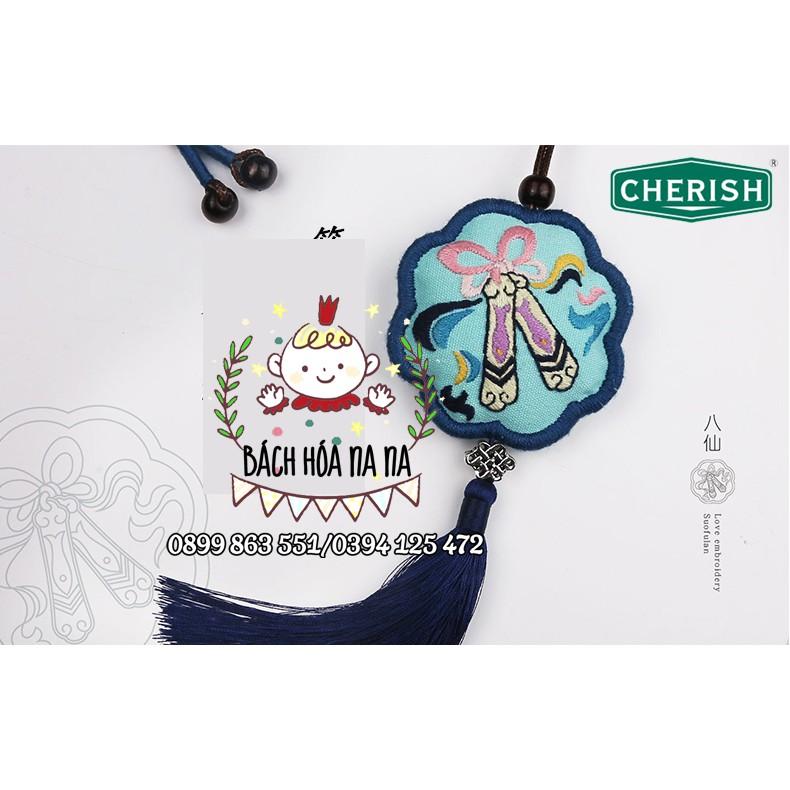 Bộ kit tự thêu túi thơm TRƯỜNG CA HÀNH, DIY túi thơm handmade cổ trang- tự làm kit thêu tay bách hóa na na
