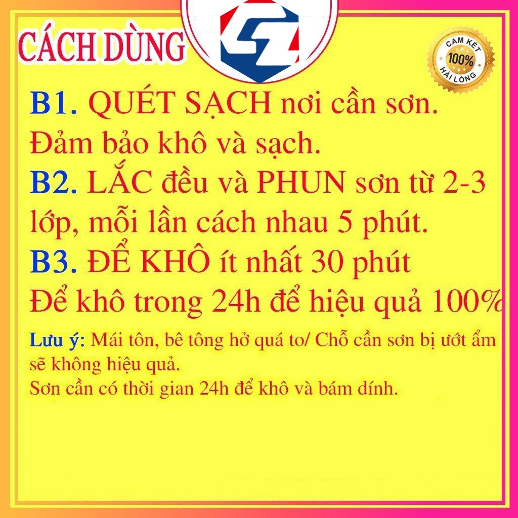 Bình xịt chống thấm thế hệ mới ( 450ml )