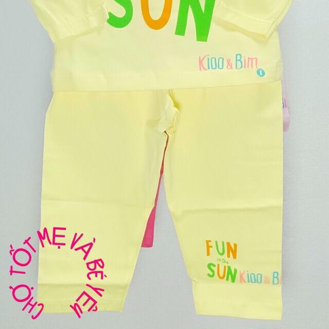 BỘ QUẦN ÁO TAY DÀI CHO BÉ SƠ SINH-10KG