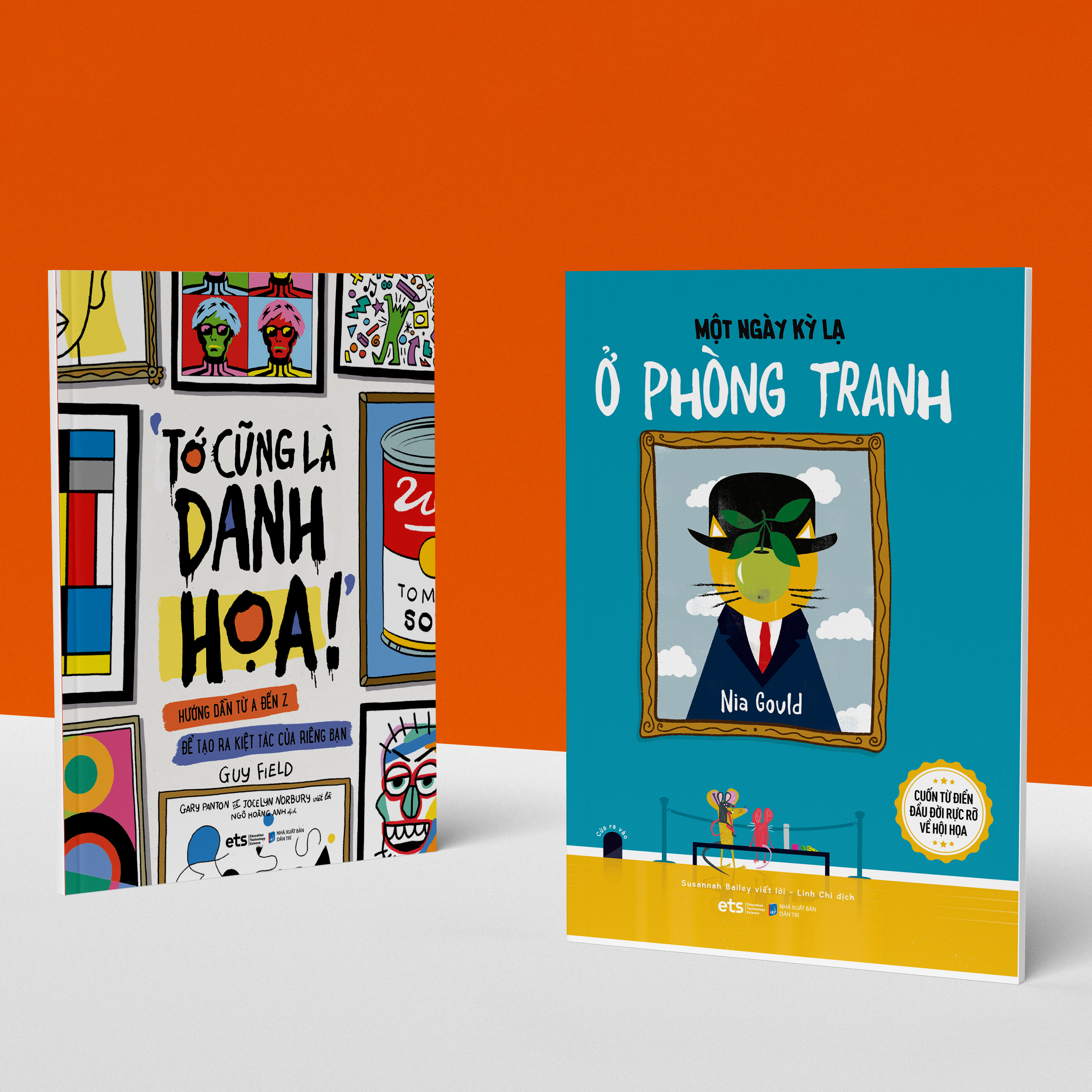 Combo Nghệ Thuật Dành Cho Thiếu Nhi : Tớ Cũng Là Danh Họa + Một Ngày Kỳ Lạ Ở Phòng Tranh