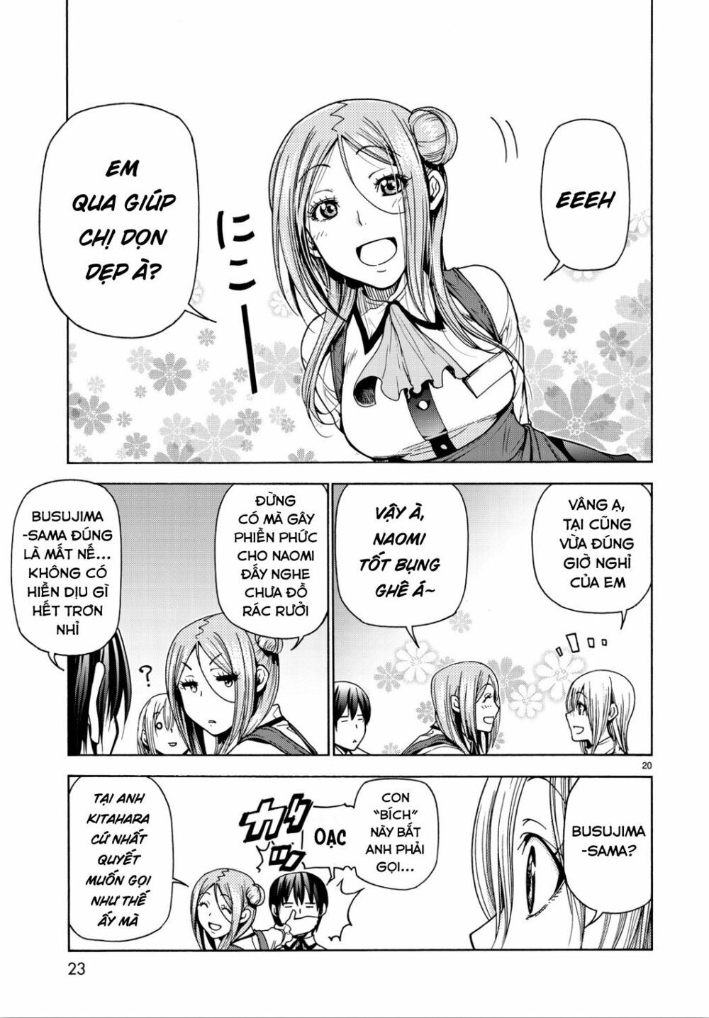 cô gái thích lặn - grand blue chapter 34 19