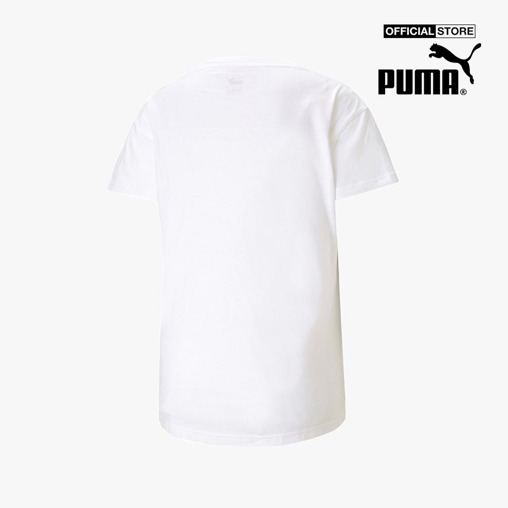 PUMA - Áo thun nữ tay ngắn RTG Logo 586454