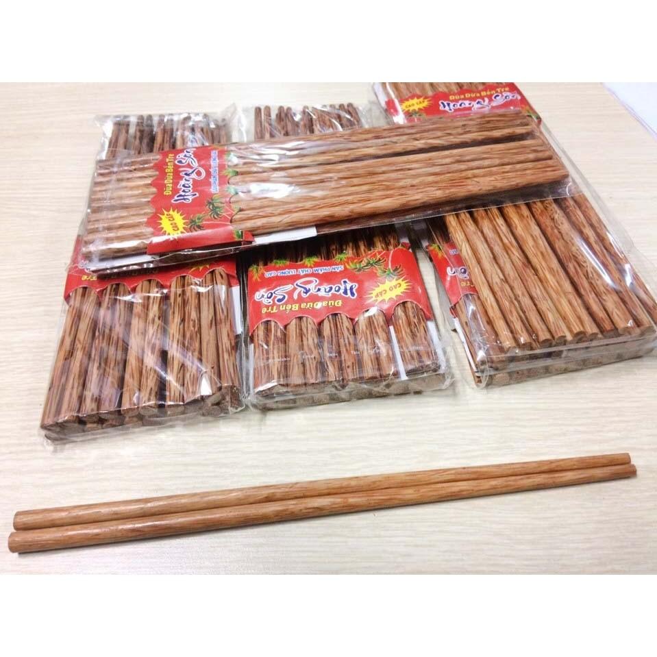 Combo 20 đôi đũa dừa Bến Tre cao cấp