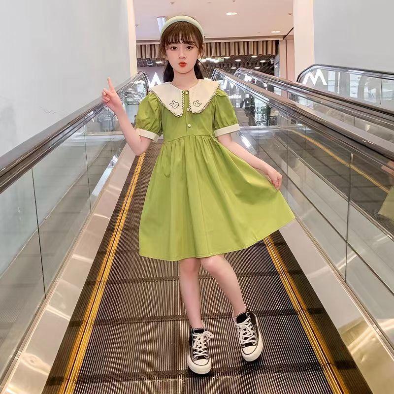 DIYIWEI Váy mùa hè cho bé gái 2023 Hàn Quốc Váy mùa hè cho trẻ em