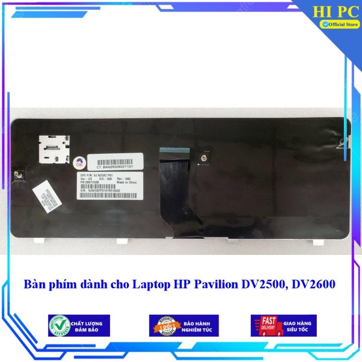 Bàn phím dành cho Laptop HP Pavilion DV2500 DV2600 - Hàng Nhập Khẩu