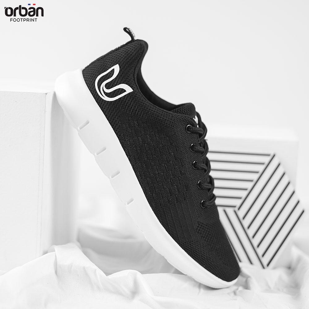 Giày thể thao nam cao cấp Urban TM2123 full màu- đen - ghi- xanh chàm
