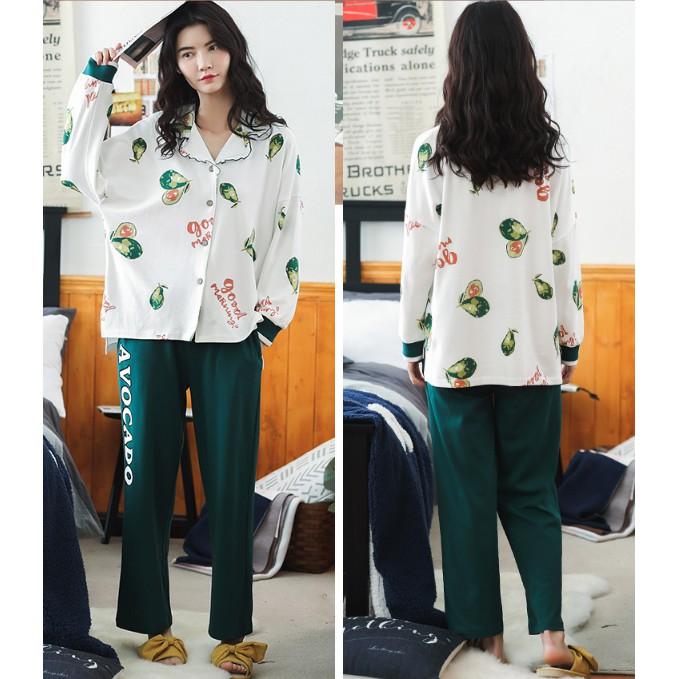 SET Đôi Nam Nữ-Bộ PIJAMA Nam Nữ Style Hàn Quốc-COTTON 100% thấm hút mồ hôi tốt, mát mùa hè