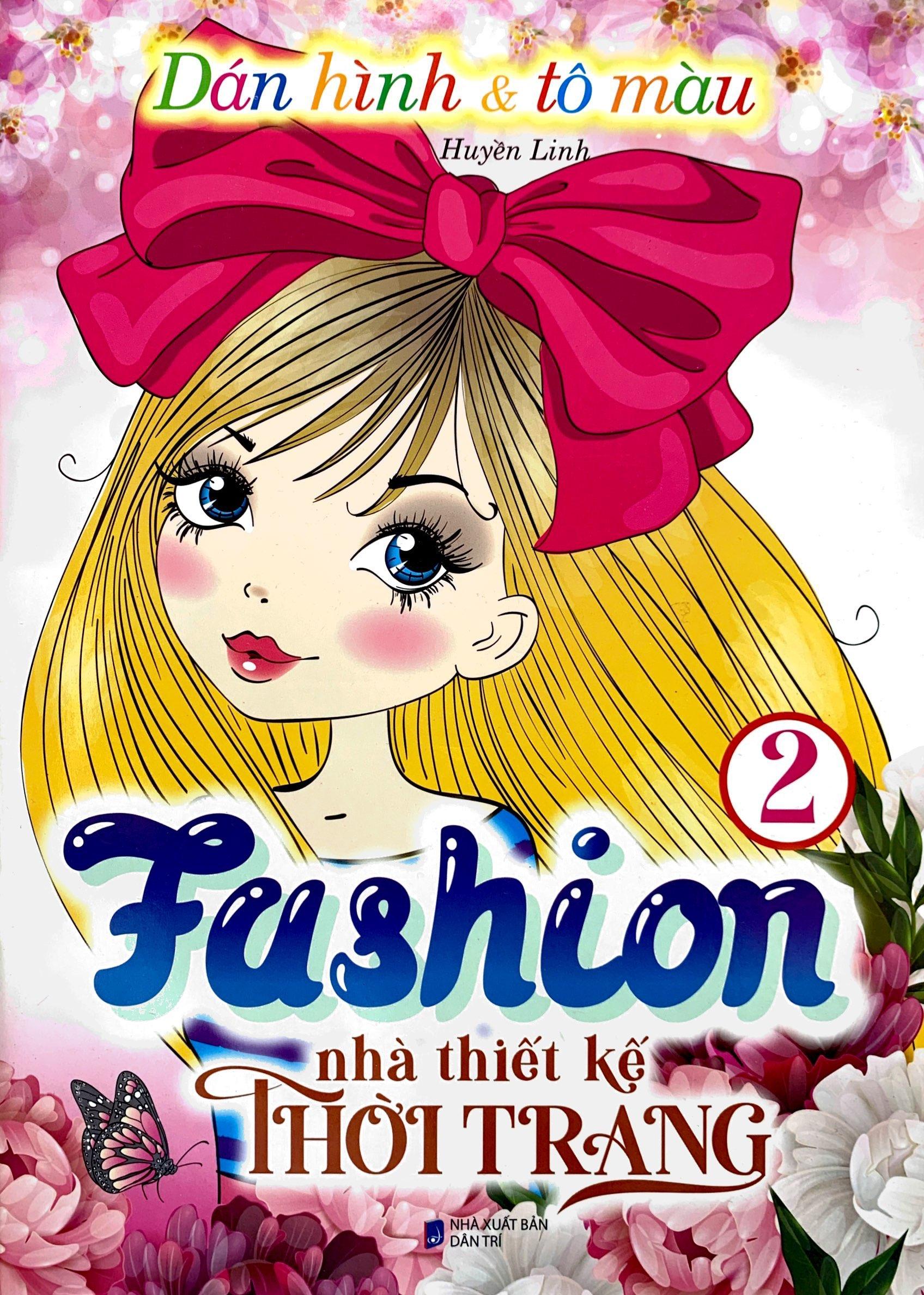 Dán Hình Và Tô Màu - Fashion Nhà Thiết Kế Thời Trang 2
