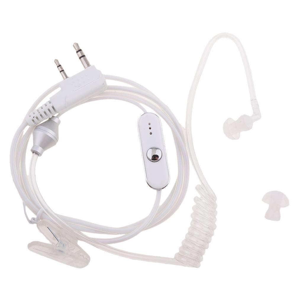 Radio 2 Pin Earpiece with High Quality PTT Microphone for Two Way Radio