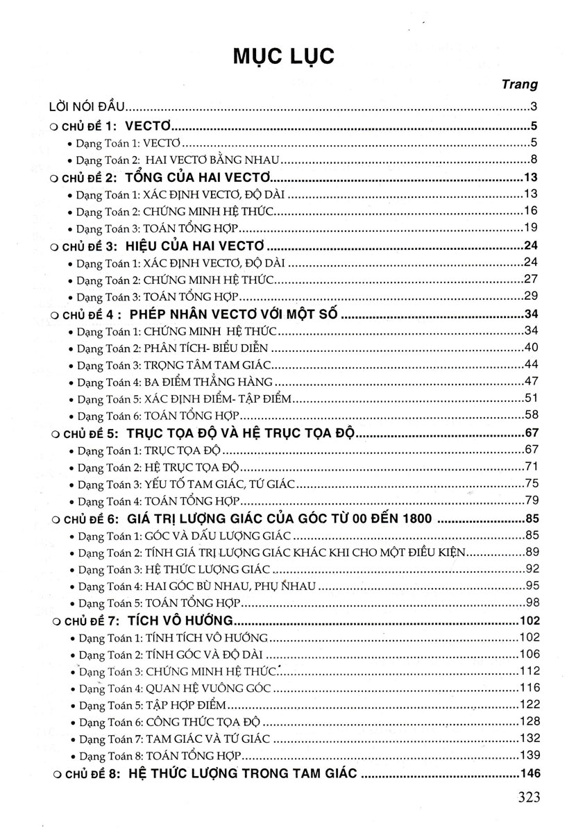 PHƯƠNG PHÁP GIẢI CÁC CHỦ ĐỀ CĂN BẢN HÌNH HỌC 10 (BIÊN SOẠN THEO CHƯƠNG TRÌNH GDPT MỚI)