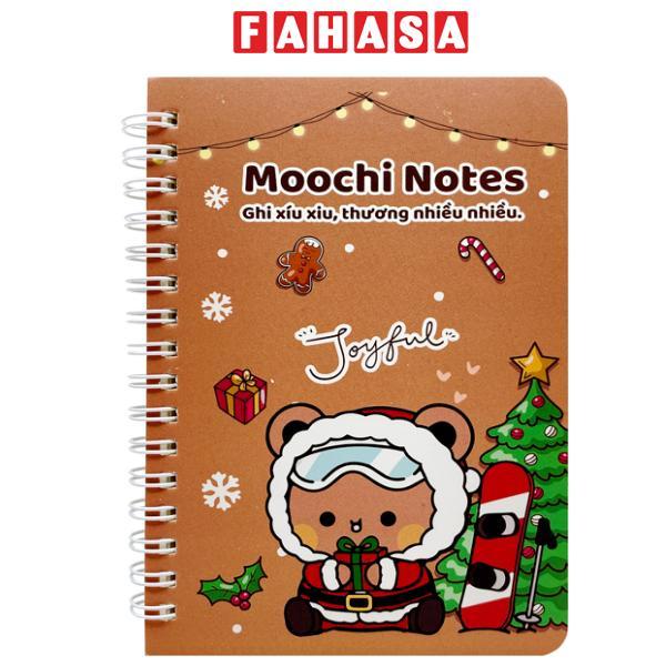 Sổ Lò Xo Moochi Christmas A6 - Kẻ Ngang - 160 Trang 80gsm - The Sun 05