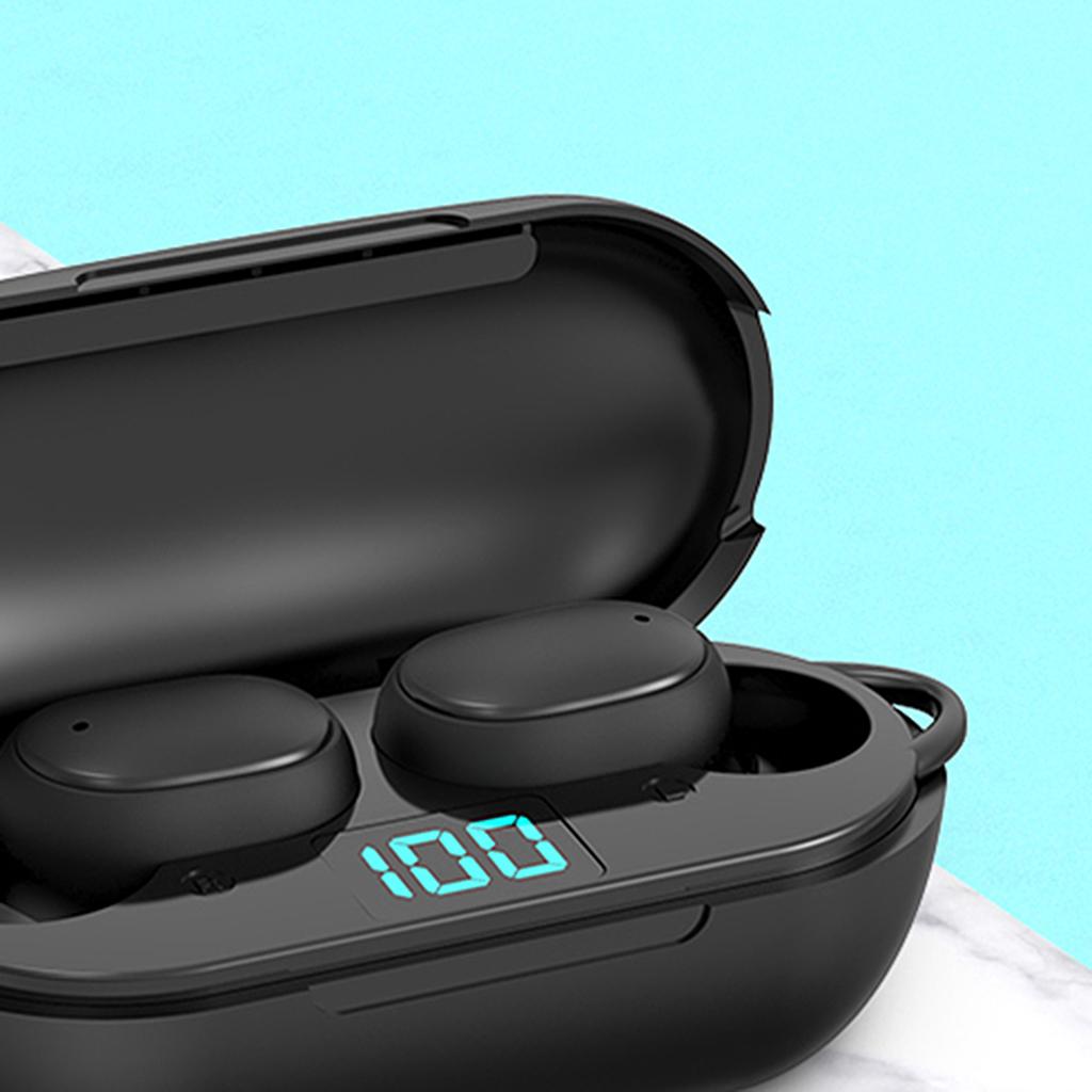 Tai nghe không dây mini H6 Bluetooth 5.0 âm thanh sống động HiFi kèm mic cho IOS Android