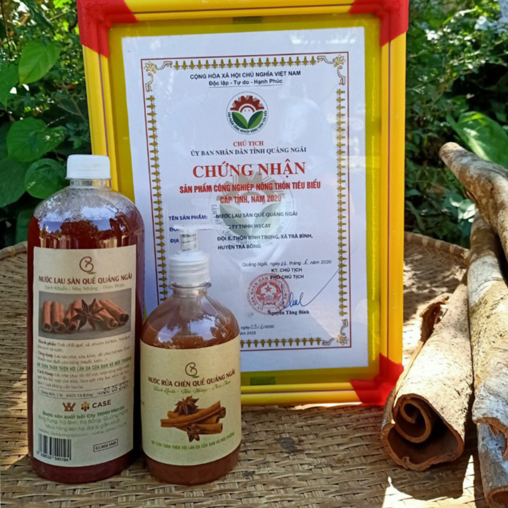 Combo 2 Chai Nước Lau Sàn Organic Kháng Khuẩn Khử Mùi Hương Quế Đuổi Muỗi Kiến Gián Hiệu Quả