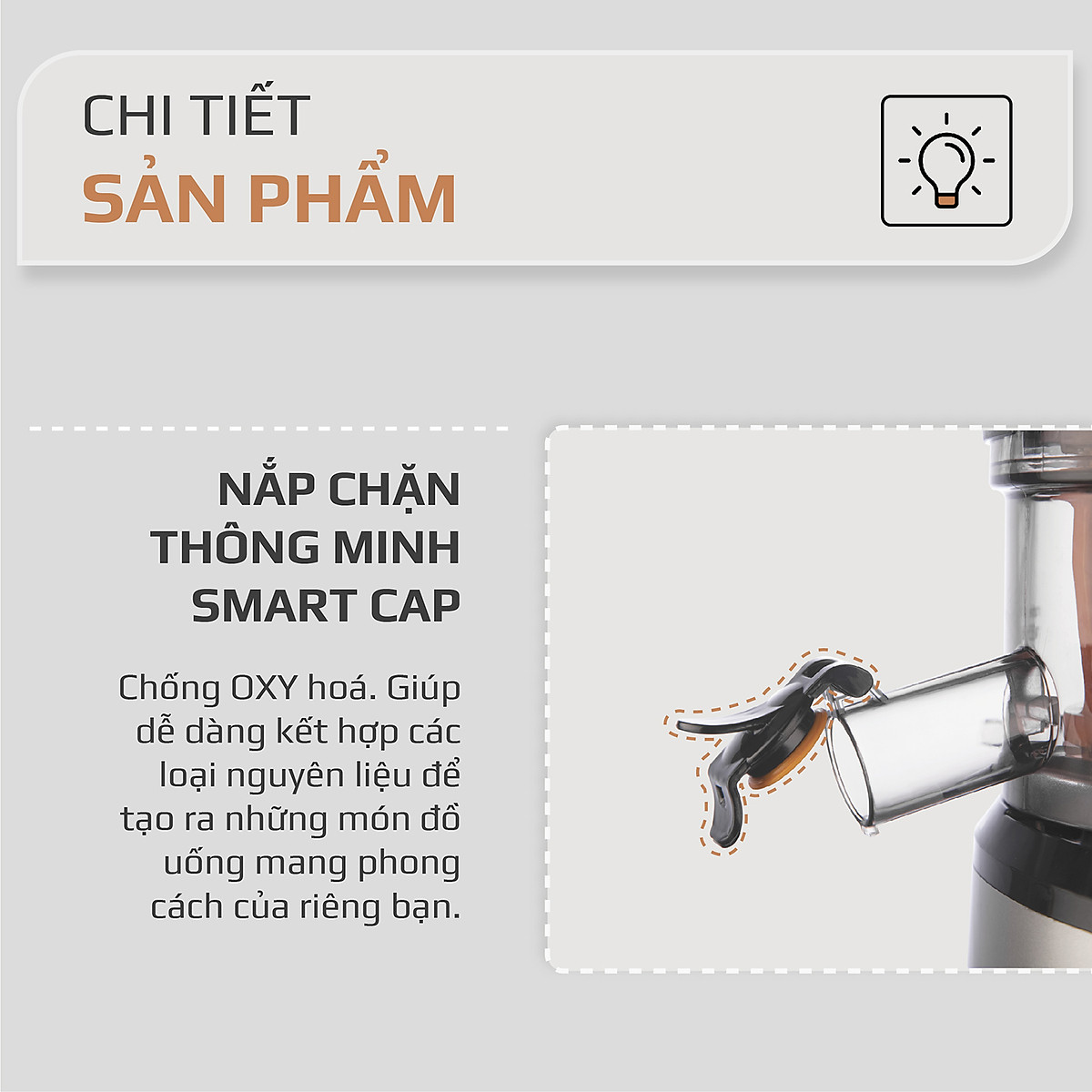 Máy Ép Chậm OLIVO SJ200 Đa Năng [Hàng Chính Hãng] Ép Kiệt Bã 98% - Tốc Độ Chậm 39 vòng/phút - Dễ Vệ Sinh - Thương Hiệu Mỹ