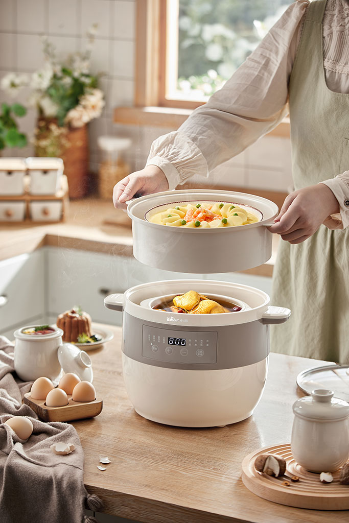 Nồi nấu chậm Bear DDZ-B25Q3 - Hàng chính hãng