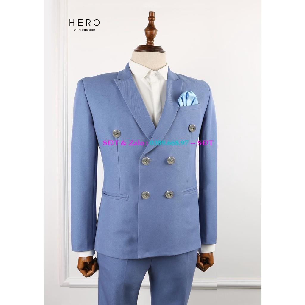 Bộ Vest Nam 6 Cúc, Suit Nam 6 Cúc
