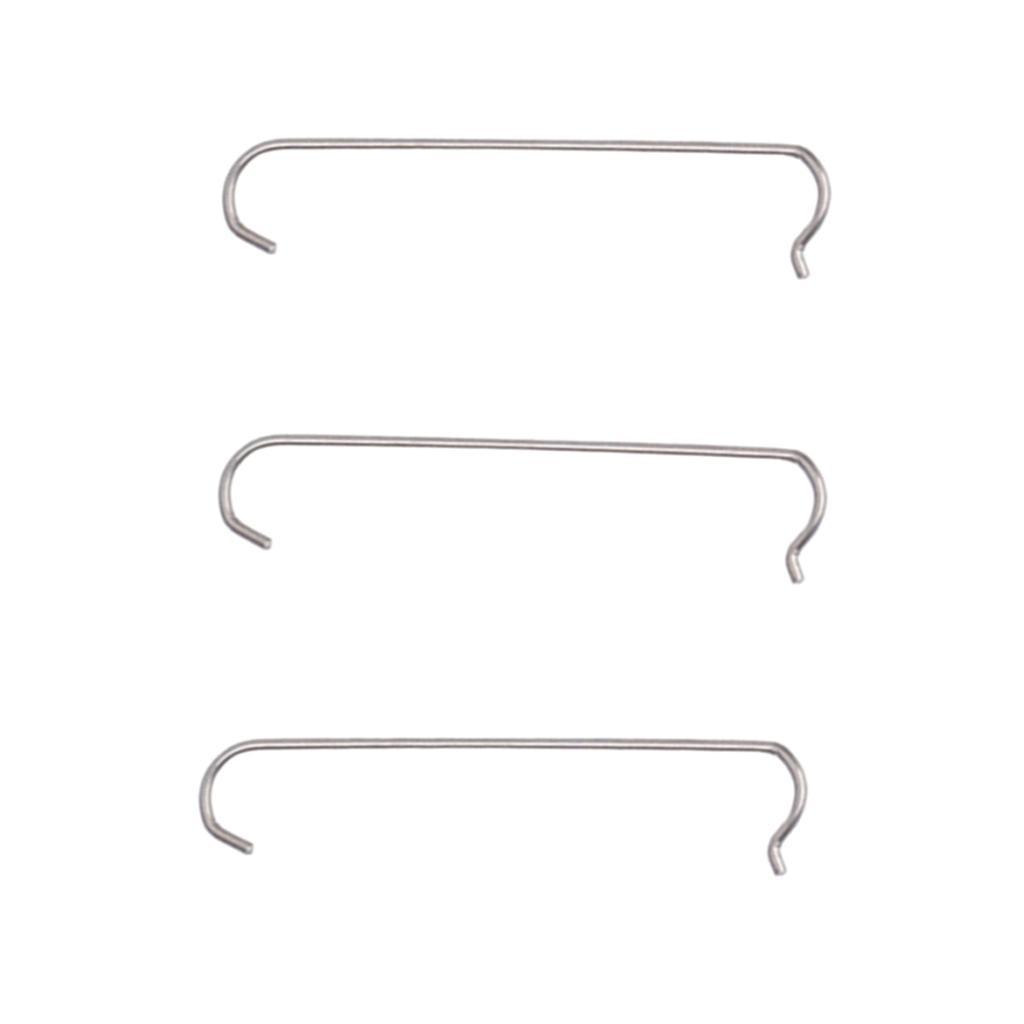 2x 3  Hooks Stainless Steel Connecting Aid Chain Accessories