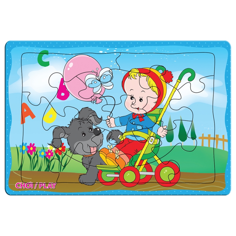 Xếp Hình A5 - Bé Yêu A5-028