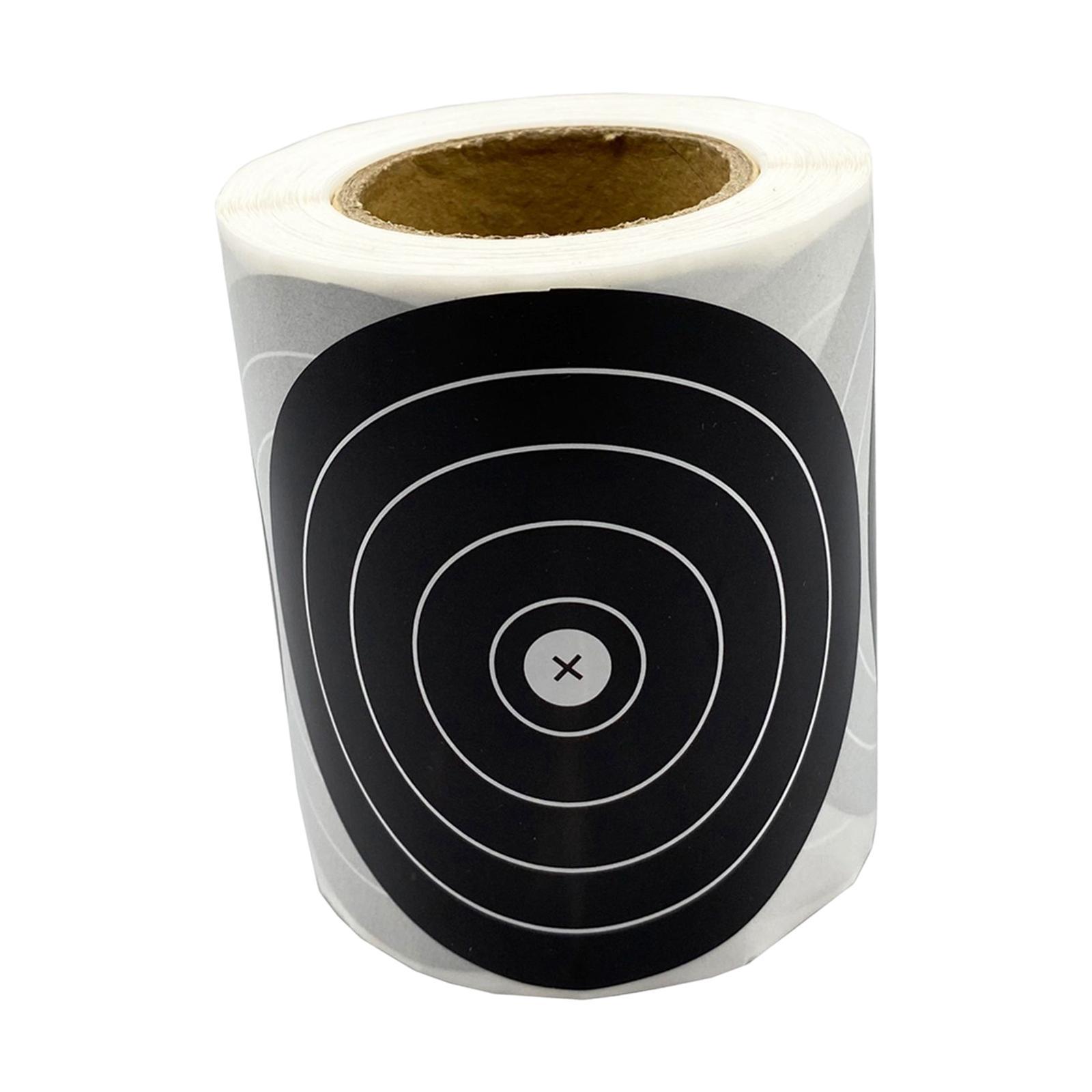 Upgraded Practice Target Stickers Paper Target Roll Paper Target Durable Target for Exercise Hunting Training Accessories