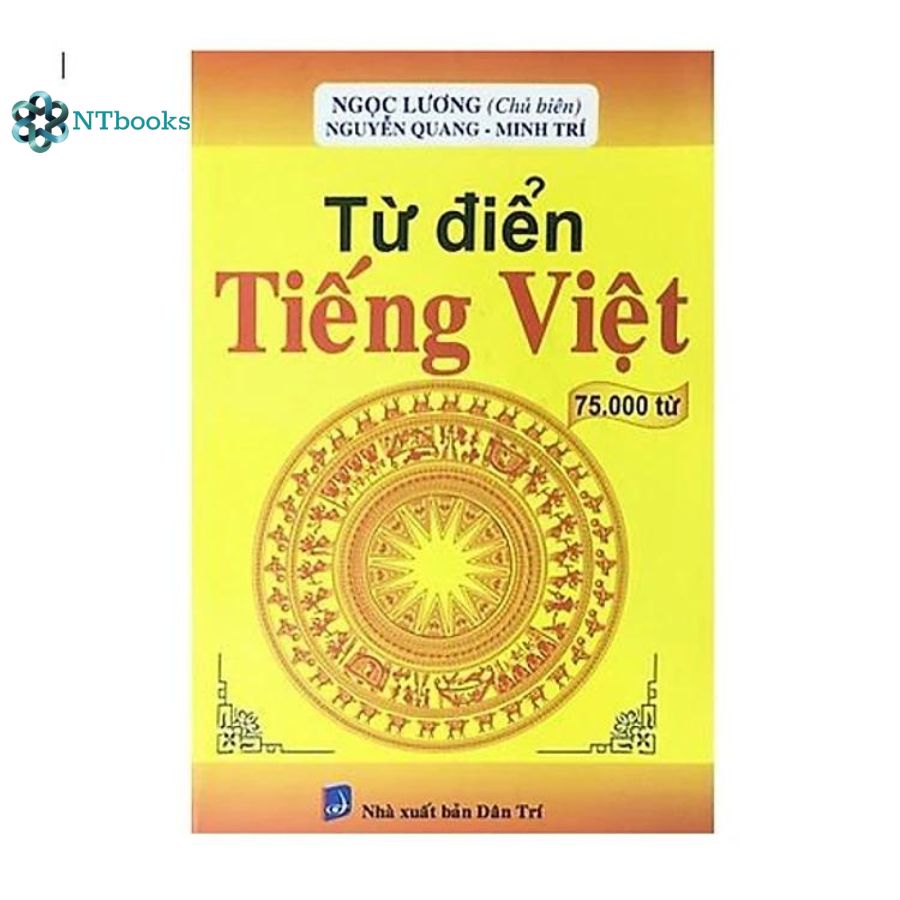 Sách Từ Điển Tiếng Việt 75.000 từ (trống đồng vàng)