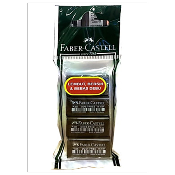 Gôm Dust Free Faber-Castell 1871994 - 187199/187294 Size 48 (4 Viên)