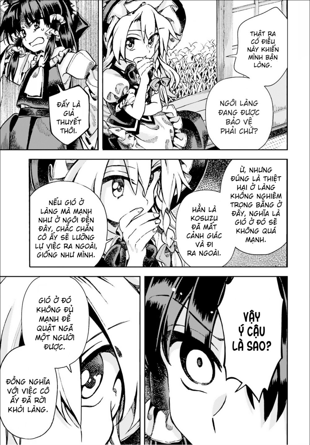 Touhou Suzunaan ~ Forbidden Scrollery Chapter 45: - Đừng ra ngoài nhiều vào ngày mắt tím (Phần hai) - Trang 5