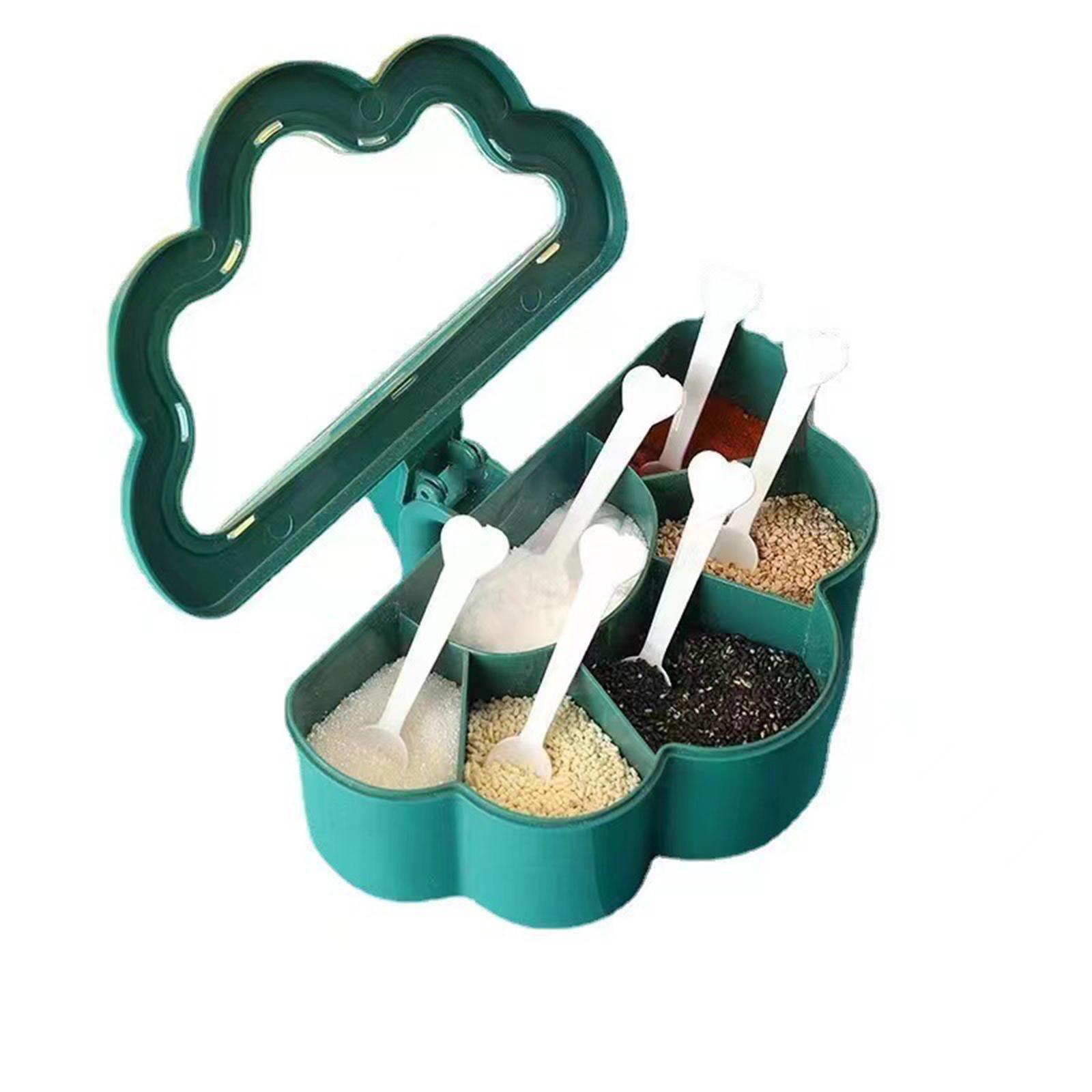 Spice Storage Container Durable Seasoning Box for Baking Restaurant Supplies