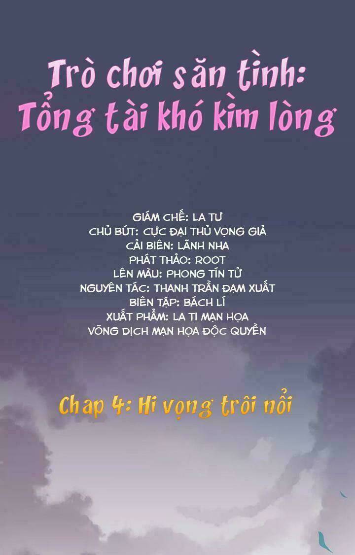 trò chơi săn tình - tổng tài khó kìm lòng chapter 4 1