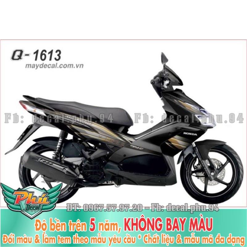 Tem rời Airblade 2011-2014 đen xám