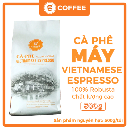 Cà phê Vietnamese Espresso – Cà phê Sữa đá – Pha máy (500 gram)