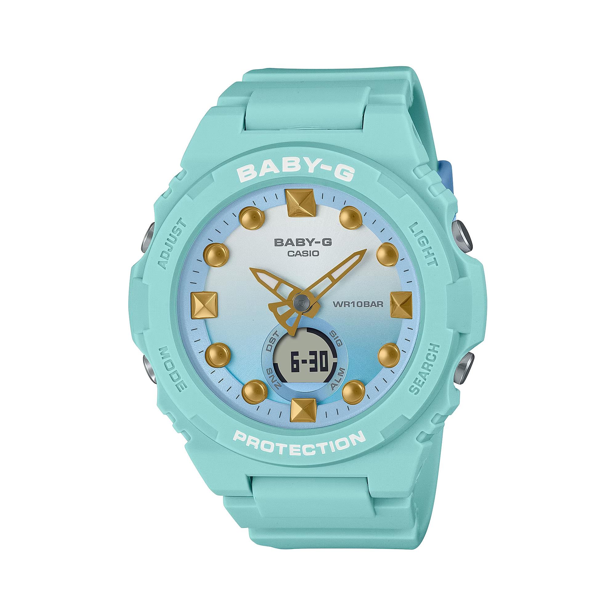 Đồng Hồ Nữ Dây Nhựa Casio Baby-G BGA-320-3A Chính Hãng | BGA-320-3ADR