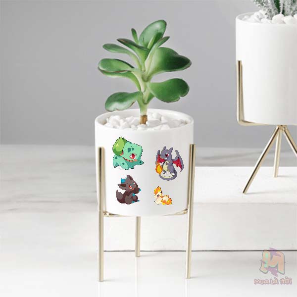 Miếng dán Stickers chủ đề Pokemon