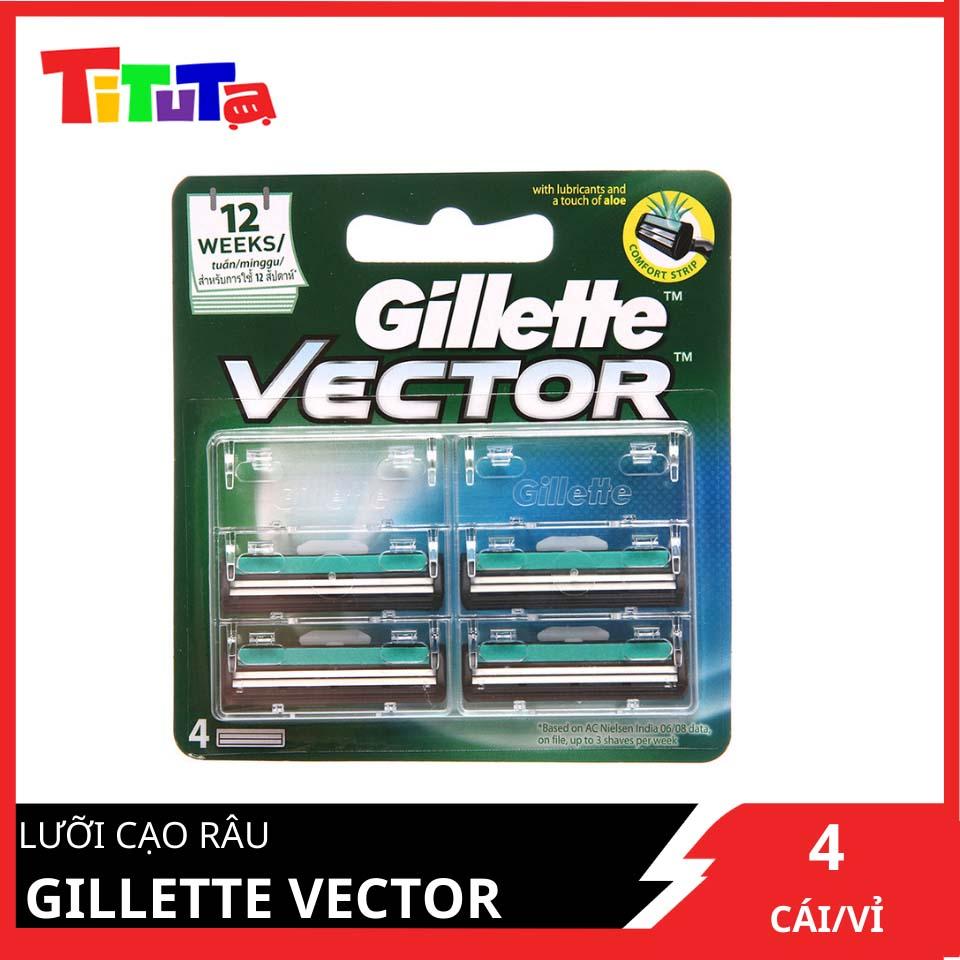 Lưỡi Dao Cạo Gillette Vector 4