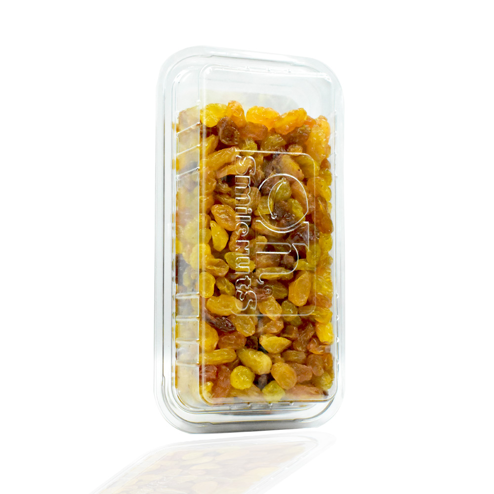 Nho Khô Vàng Smilenuts Hộp nhựa 350g - Nhập khẩu từ Chile