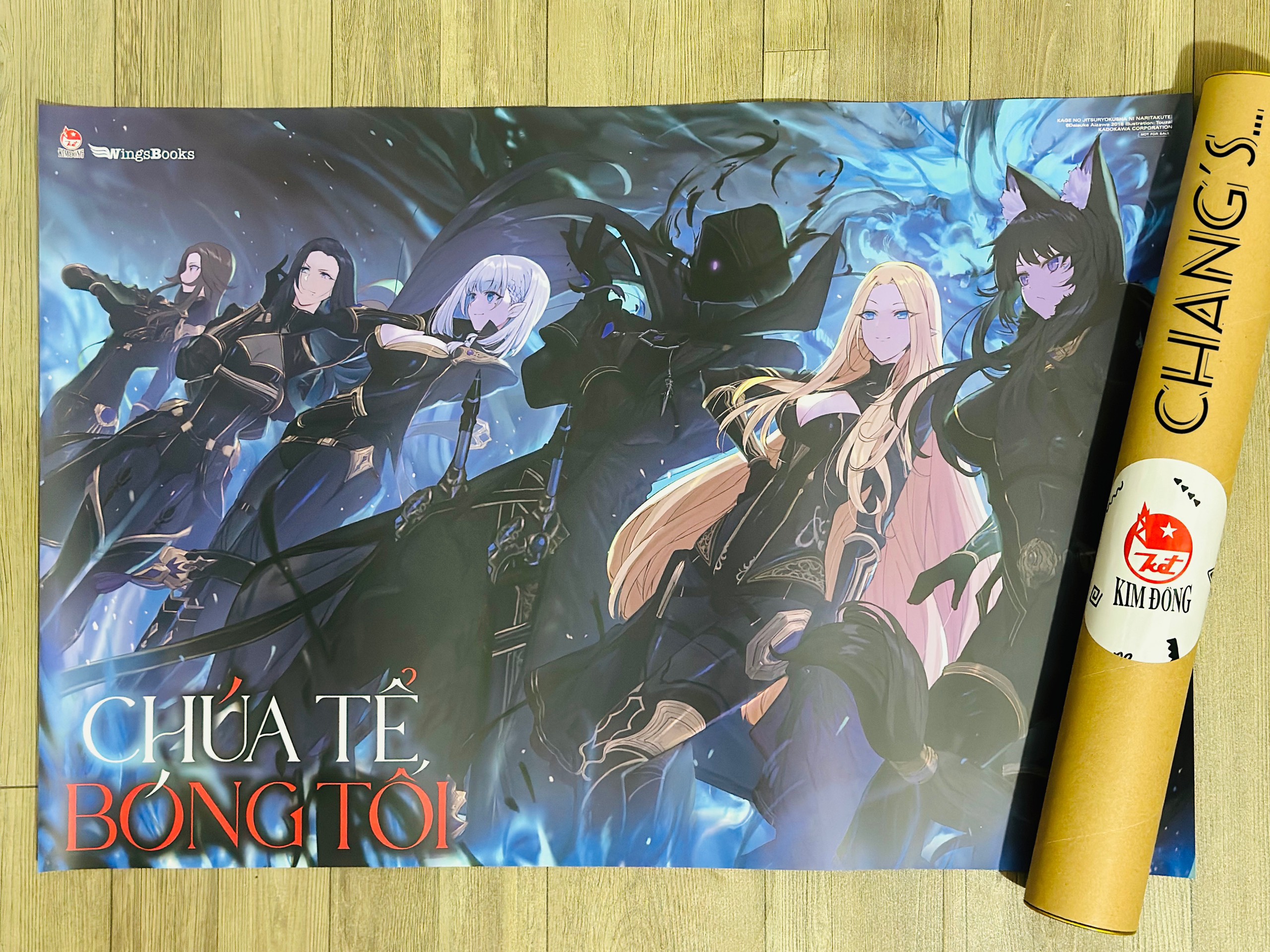 Chúa Tể Bóng Tối Tập 1 - Bản giới hạn Tặng Kèm Character Card + Poster + ống