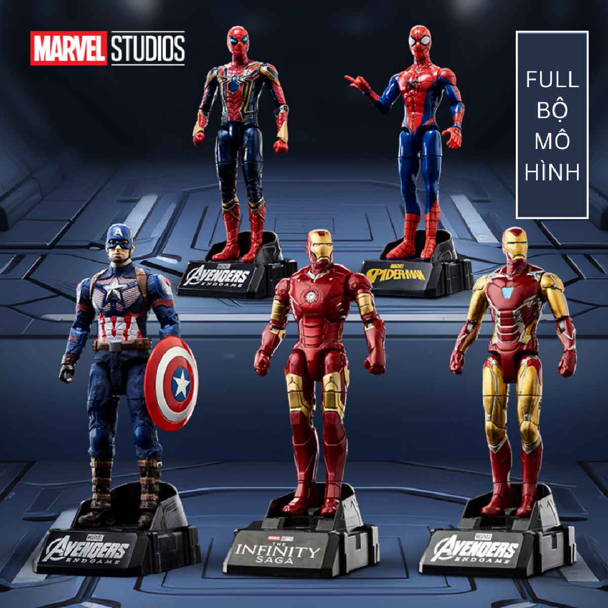 Đồ Chơi Mô Hình Marvel Biến Hình Spiderman MORSTORM ZC8823