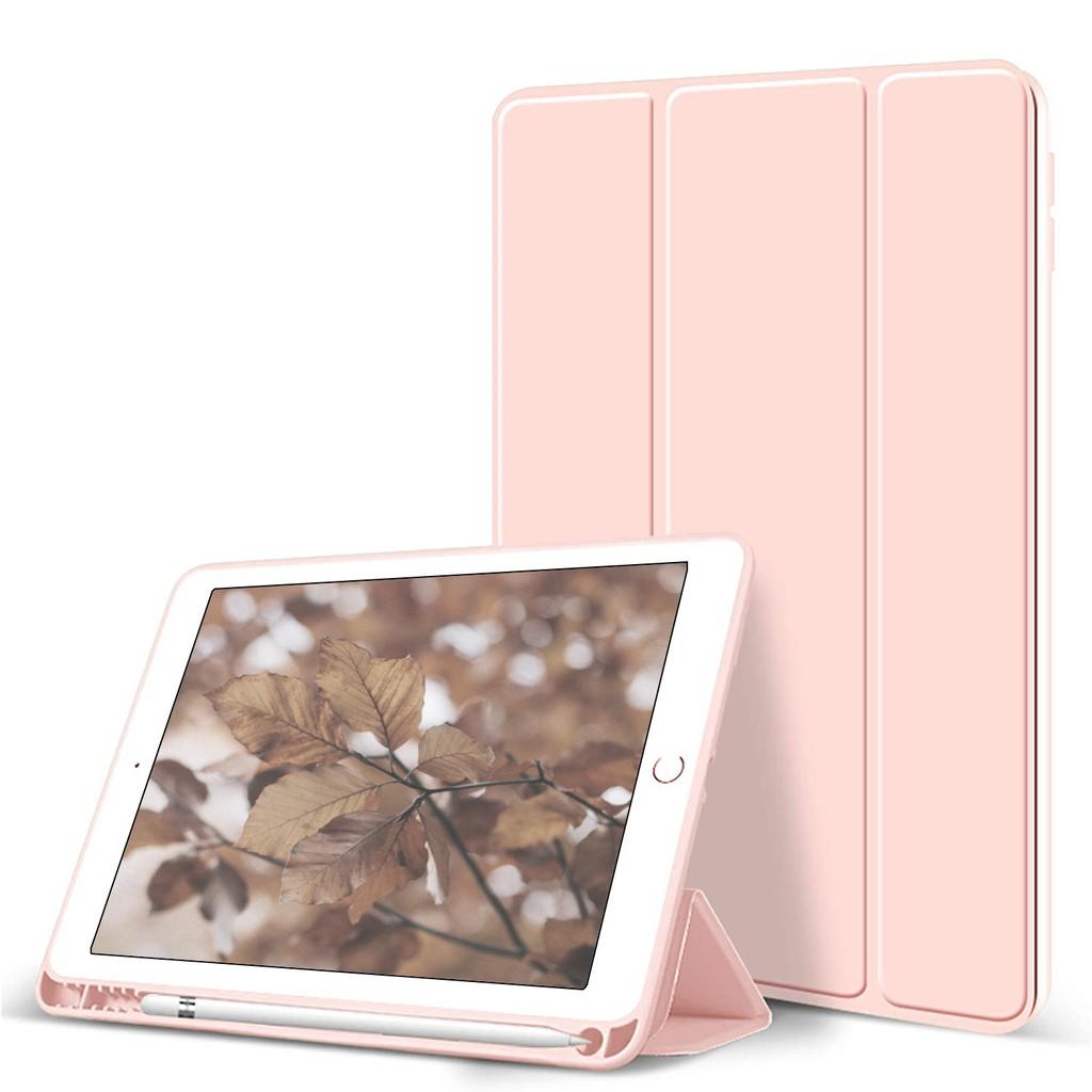 Bao da ipad gen 8 7 6 5 10.2/9.7 2020/2019 ipad air 3 2 1 10.5 mini 5/4 Chức năng đánh thức và ngủ tự động với khay đựng bút